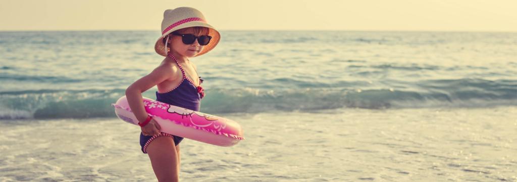 Little Girl on Isle of Palms Beach